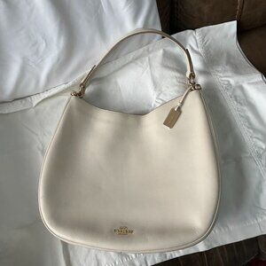 Coach shoulder bag, ivory